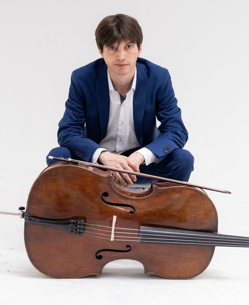 Edward with cello