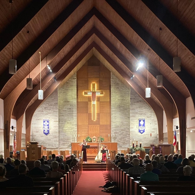 Flute and Harp Performance